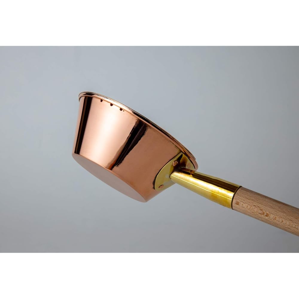 Copper Rolly Ladle Sauna Fireside 20111