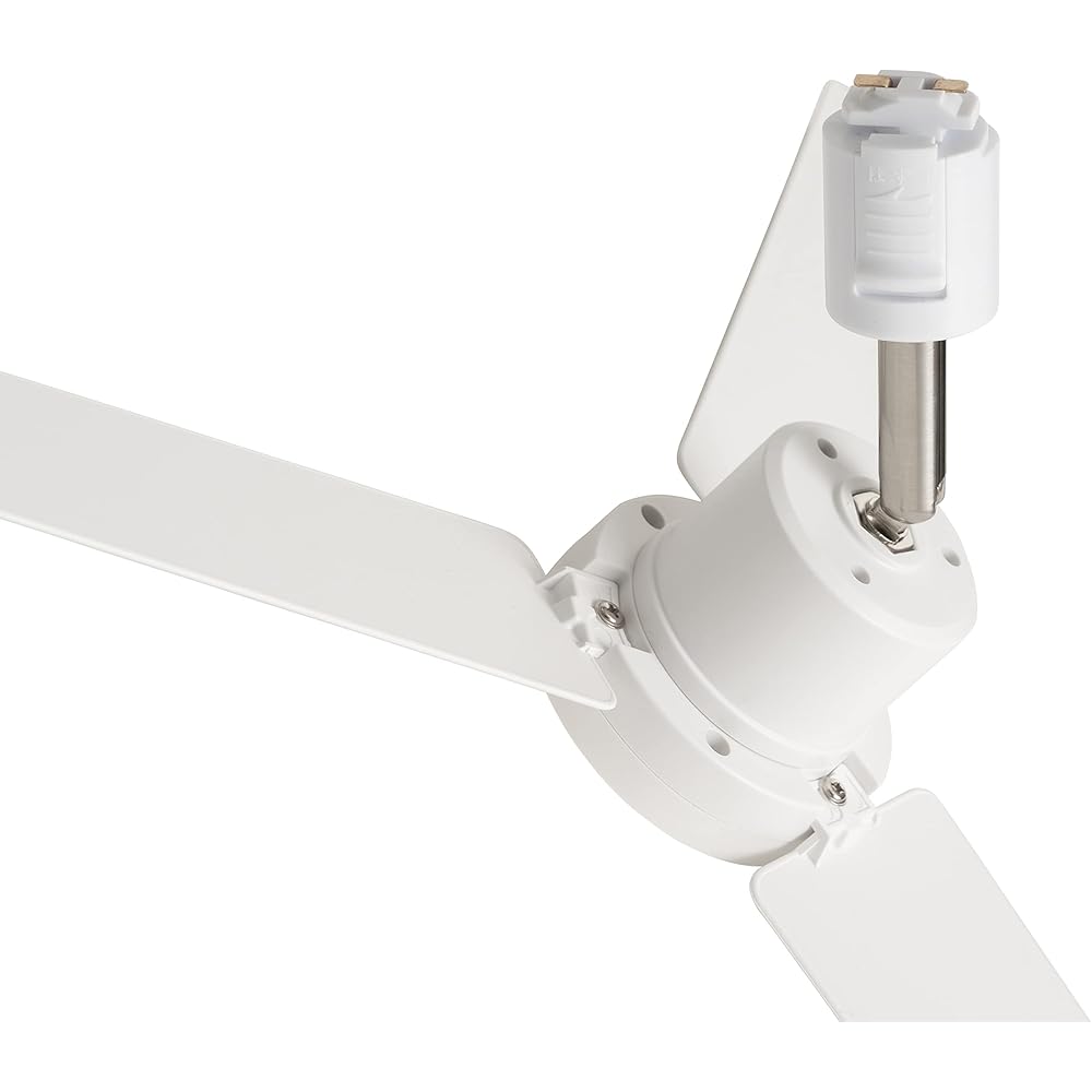 003329 DUCT RAIL FAN DC plus 50 (White) Ceiling fan for duct rail Duct rail fan DC motor with simple remote control For lighting rail Office Energy saving Store Ventilation Air circulation