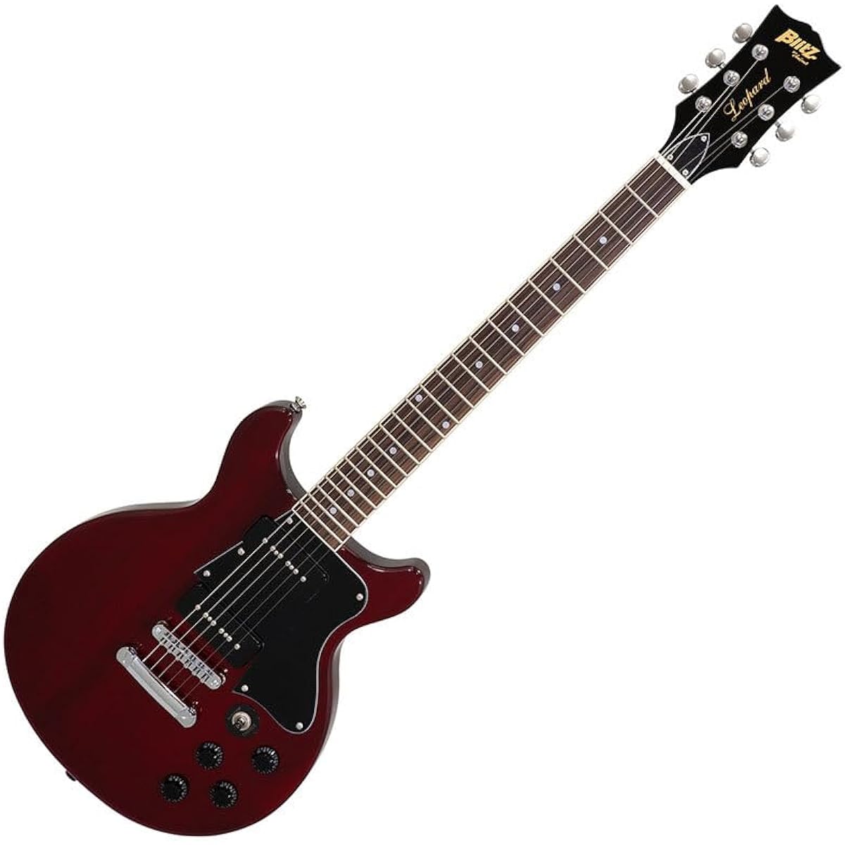 BLITZ by ARIA BLP-SPL/DC WR Blitz Aria Electric Guitar Les Paul Special Type Double Cutaway Wine Red