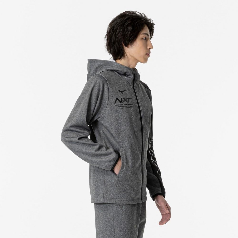 [Mizuno] Training Wear N-XT Sweat Hoodie Fleece Lining Jacket Parka 32JCA760