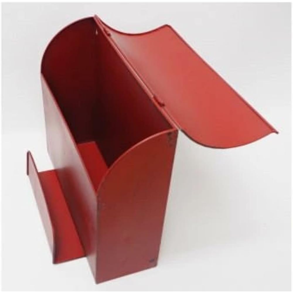 Murataya Postbox Metal Post Box Red