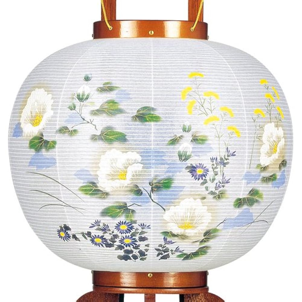 Kyoto Buddhist altar Hayashi Bon lantern Bon lantern [Precious wood craft lantern Shotoku No. 11 (with rotating light) Natural wood] Height 84cm Wooden hanging lantern [Kyoto Buddhist altar Hayashi cross set]
