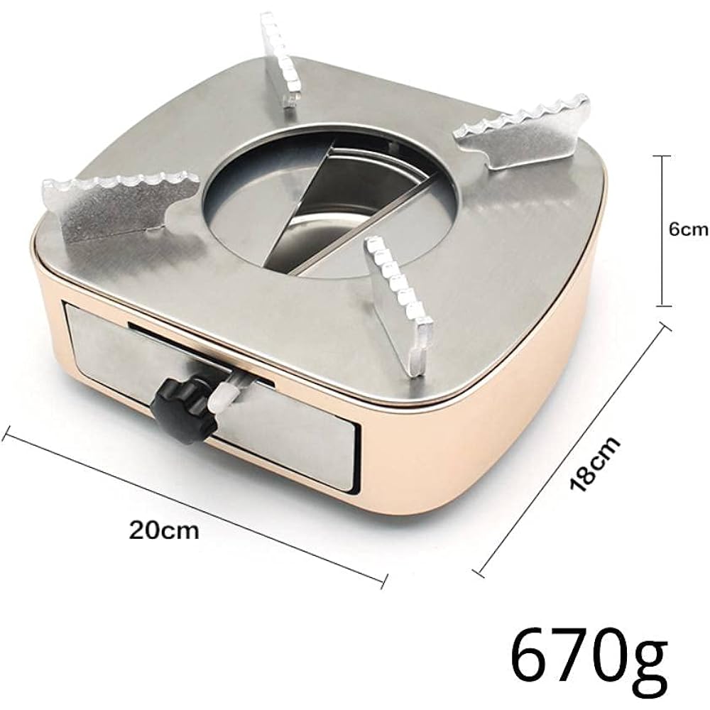 Bilaida Solid Fuel Stove Set (pot not included) Tabletop Stove Tabletop Single Pot Stove Sleeping in the Car Outdoor Camping Emergency Use After Disaster Power Outage Stabilize Safety Easy to Replace Solid Fuel Intense Firepower Controllable Firepower Ca