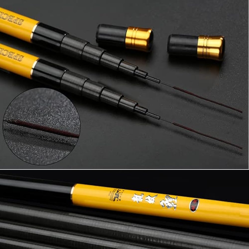 Wellvie Mountain Stream Rod, Yamame, Char Fishing, Total Length 7.2m 720cm, Carbide Fishing Rod, Drawout, Closing Dimensions Approx. 72cm, Carbon Rod, Tip Tip, Lilian, Amago, Rainbow Trout, Haya, Rockfish, etc.
