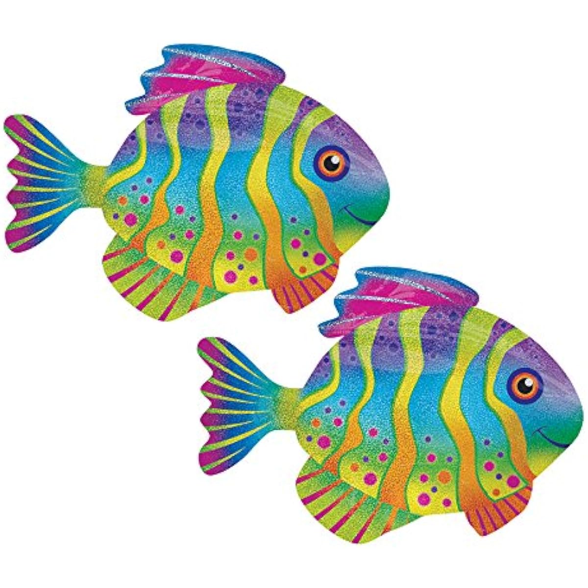Anagram 33" Foil Party Balloons Sparkling Tropical Fish Set of 2