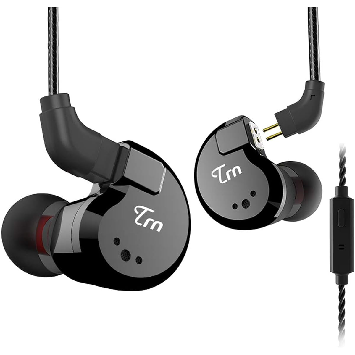 TRN V80 In-Ear Monitor Headphones Headset WITH MIC KINBOOFI