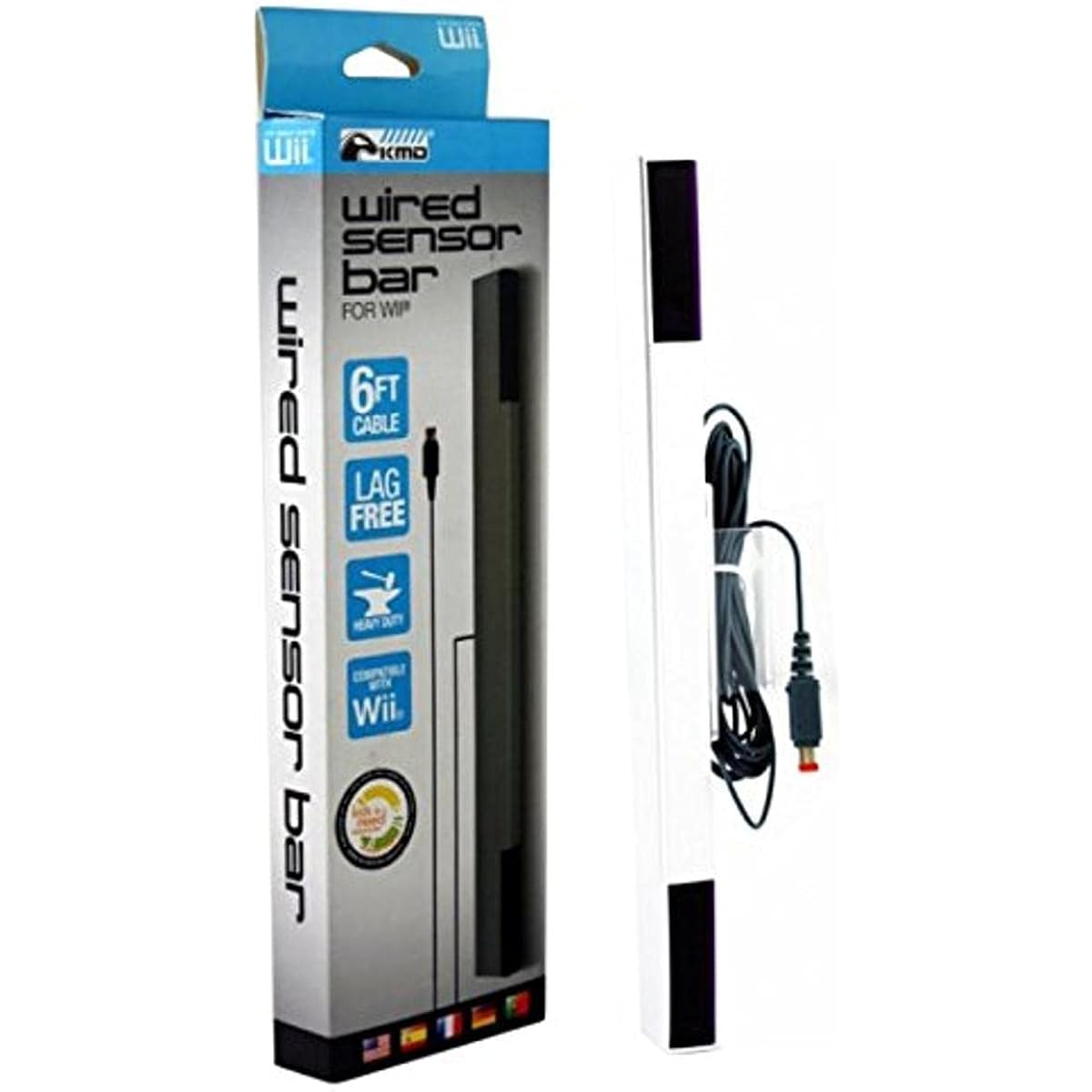 KMD Wired Sensor Bar for Wii/Wii U (KMD-W-6355)