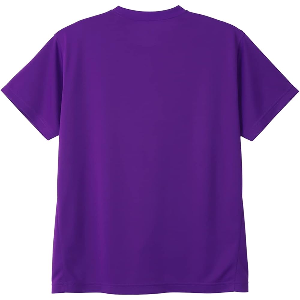 Champion C3-YV303 Men's T-Shirt, Short Sleeve, Round Neck, Antibacterial and Odor Resistant, Quick Drying, Big Logo, Short Sleeve T-Shirt, Volleyball