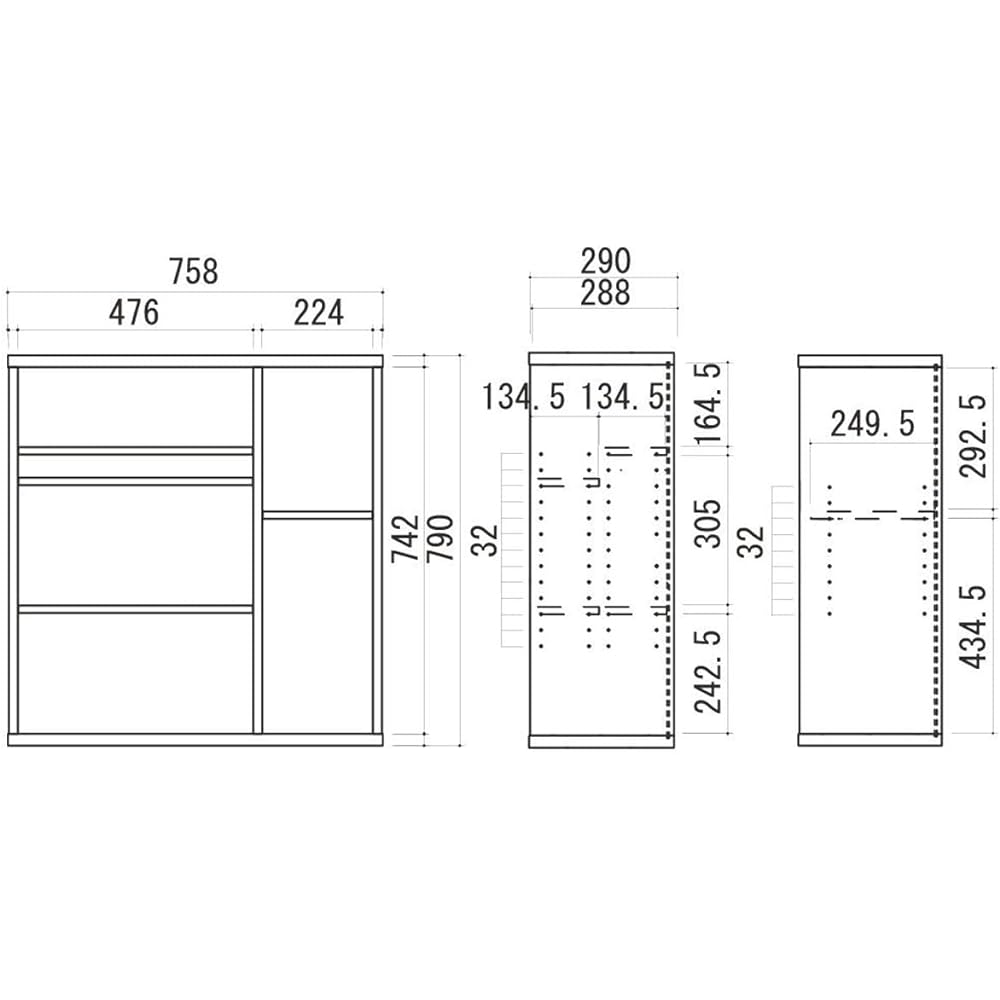 Asahi Wood Processing Bookshelf COMIDIS Width 75.8cm Depth 29cm Height 79cm Comic Storage CMB-8080SH