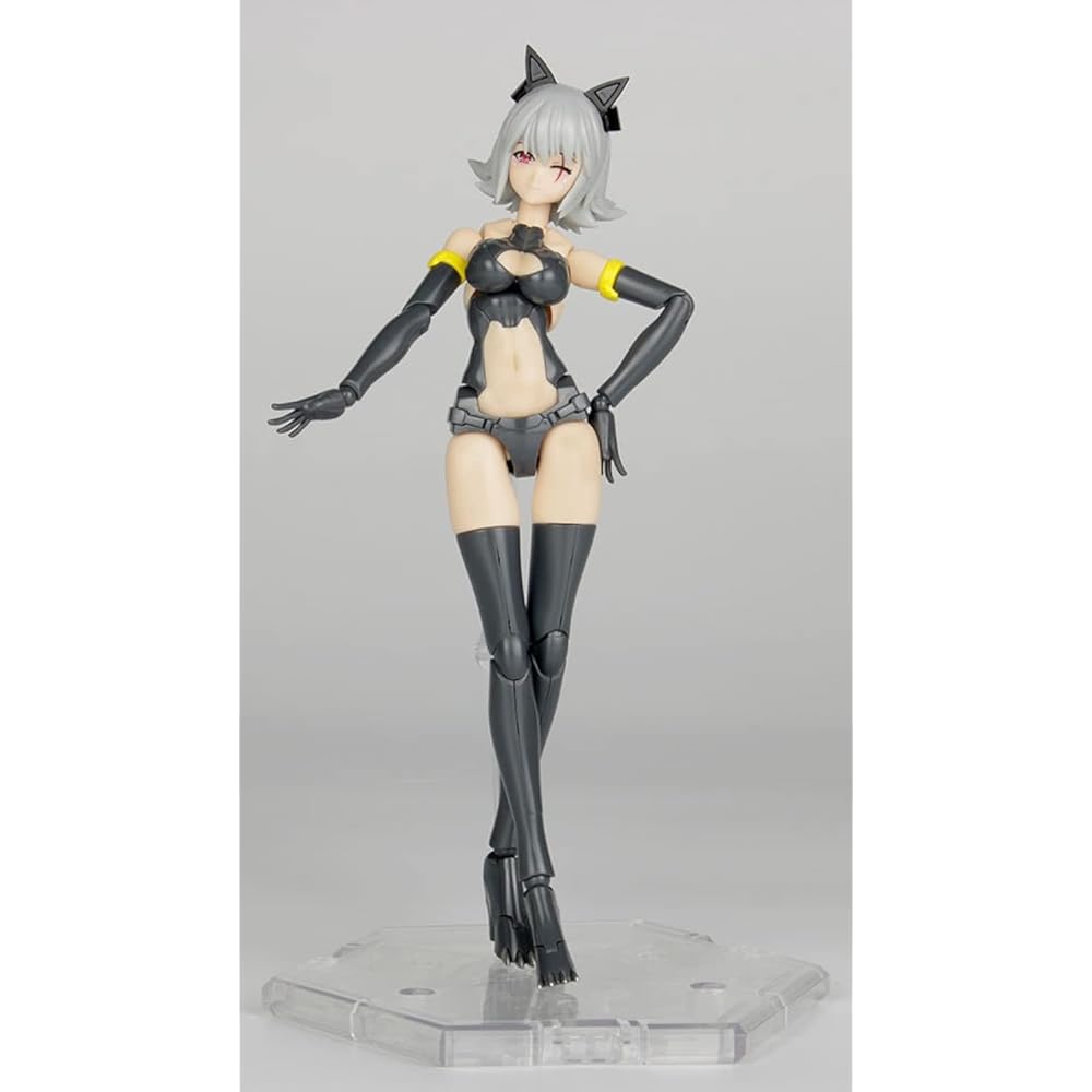 Platts/MONO E-model Armored Girl Werewolf Benandanti Universal Color Version 1/12 Scale Height approx. 170mm Color-coded plastic model MEM-2
