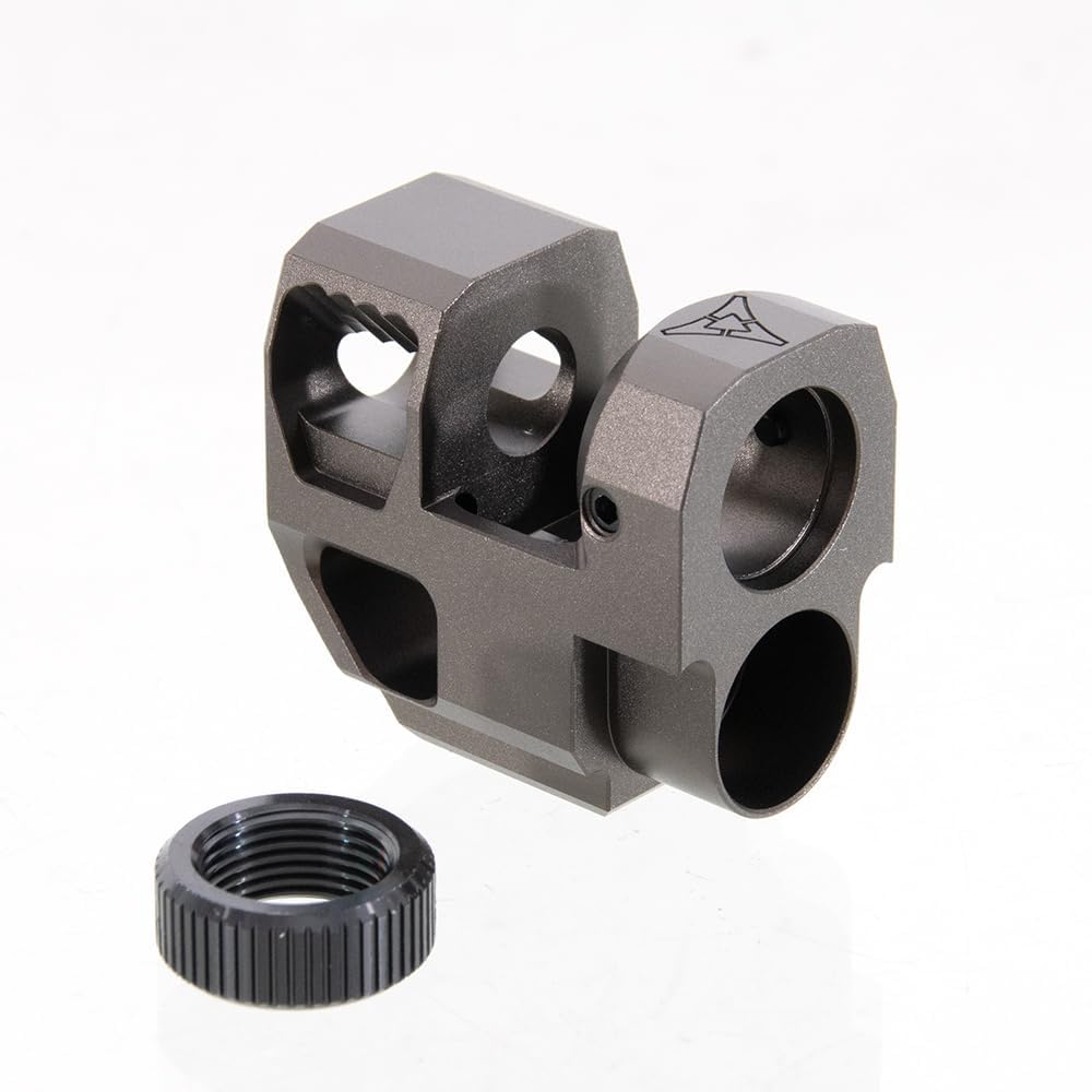 [RGW] SIG P320 GBB KI VELOCITY COMPENSATOR - Gray KI VELOCITY type compensator 14mm reverse screw (Gray)