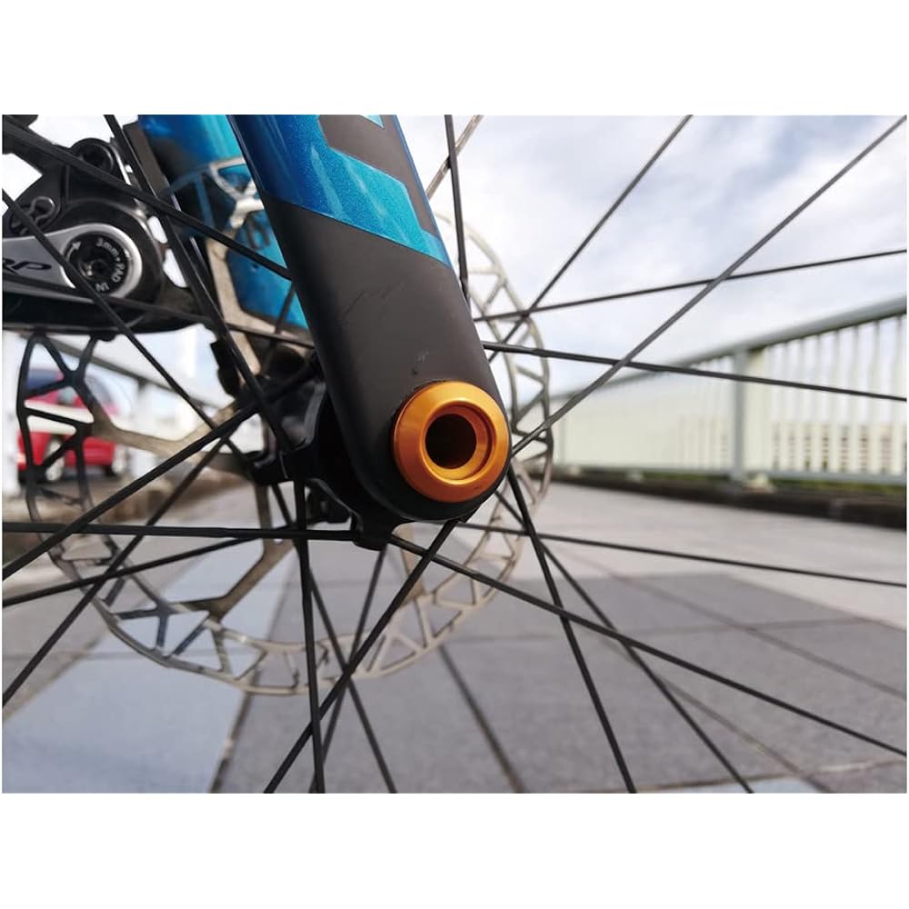 KCNC Ultra Light Hex Type Thru Axle Rear 12mm x 142mm 1.5 Pitch Shimano E-Thru/Fox