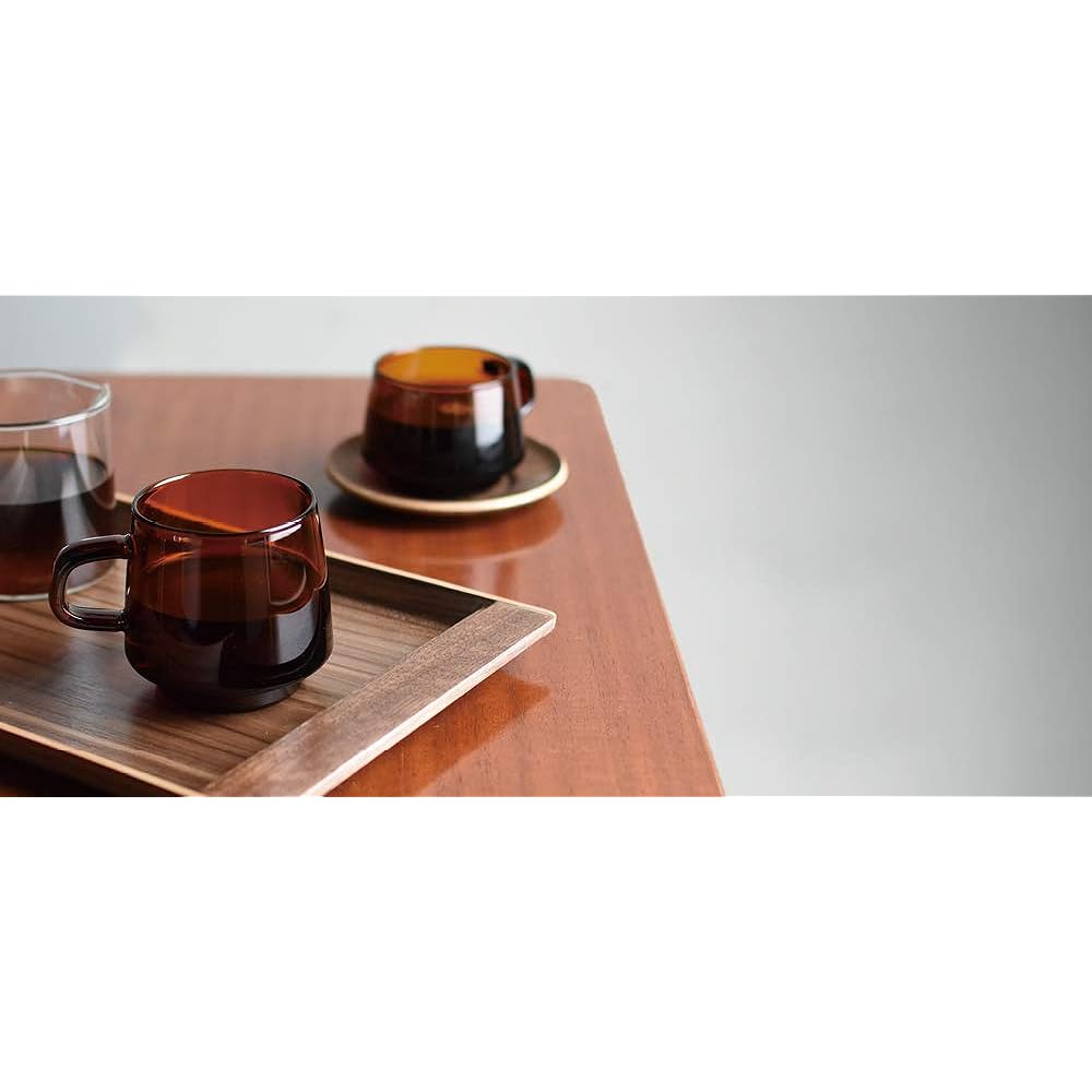 KINTO SEPIA Non-Slip Tray 420 x 210mm Walnut Wooden 21744