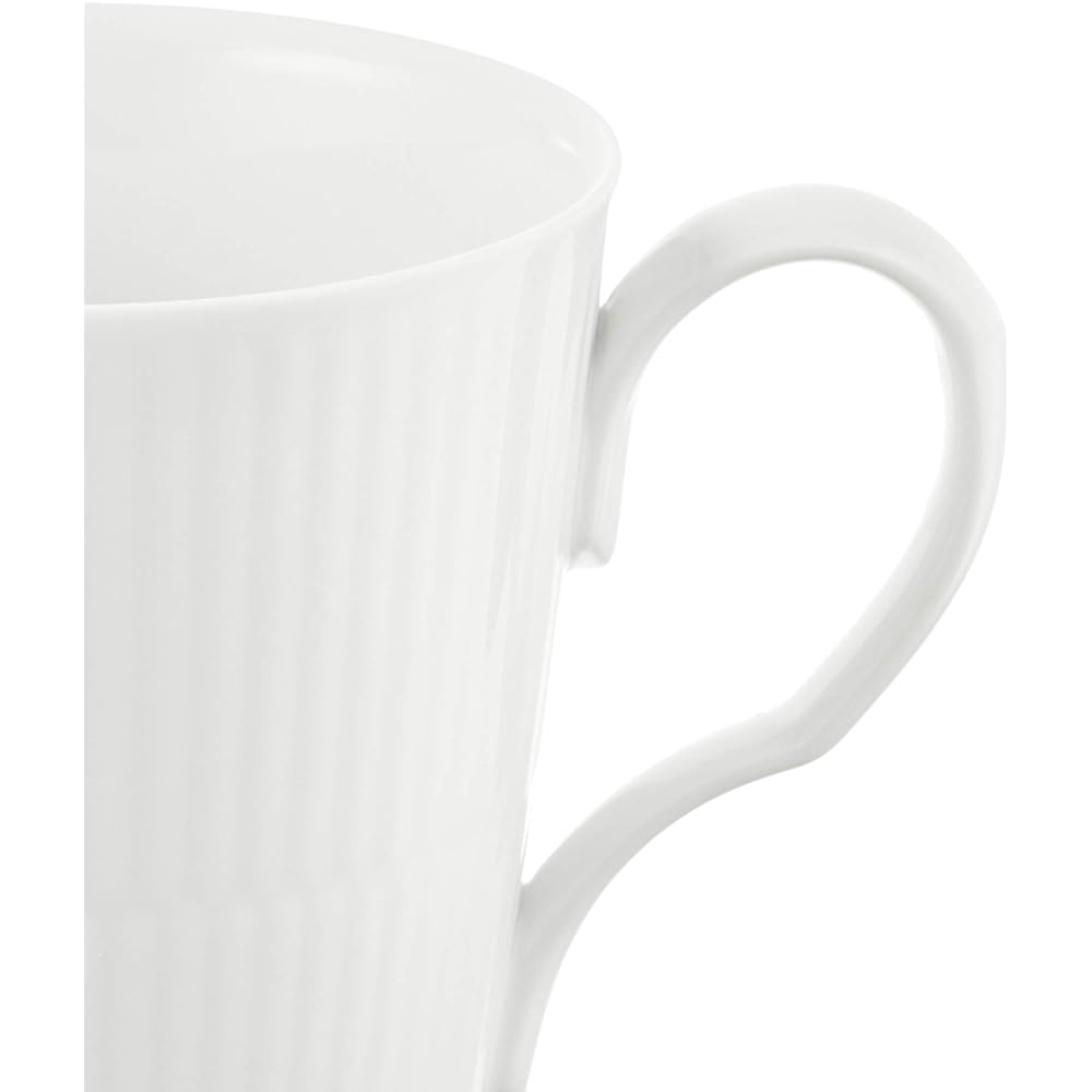 ROYAL COPENHAGEN [Regular Import] Royal Copenhagen White Fluted Pair Mug S 280ml Wedding Gift 1017377