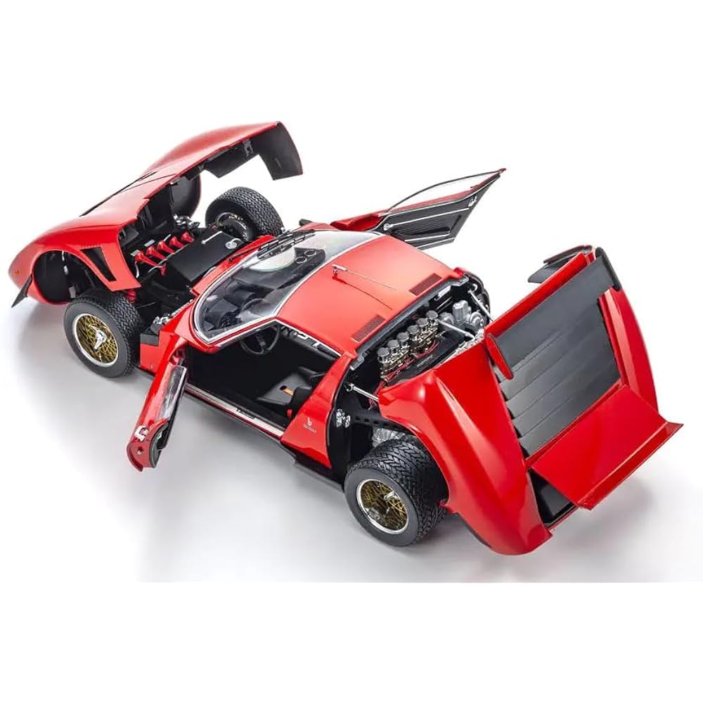 Kyosyo Original 1/12 Lamborghini Miura SVR Red Finished Product