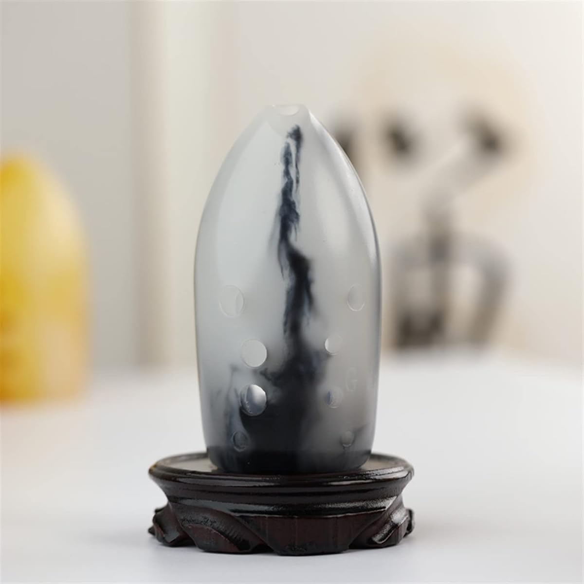Beginners Playing 10 Holes Resin Pottery Xun Portable Adult Self-Study G-tune Ocarina Ocarina Musical Instrument