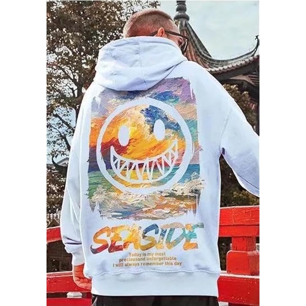 [emptio] Nico-chan Back Print Freestyle Long Sleeve Street Parka Outdoor Men's