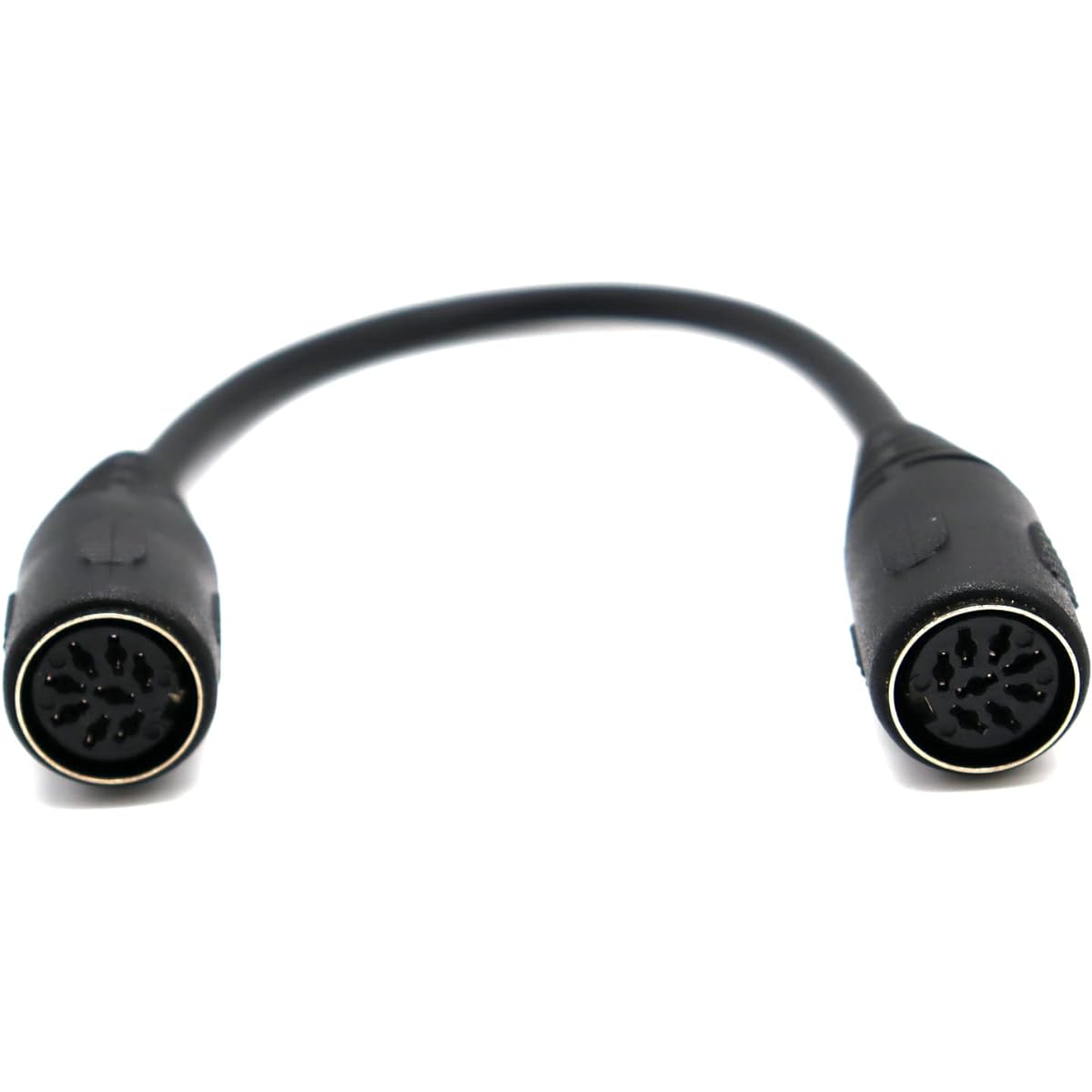 MOTONG 8 Pin DIN MIDI Female to Female Cable 8 Pin DIN Female to Female Audio Signal Jack Connector Extension Cable Wire for Bang Olufsen (0.2M F to F)