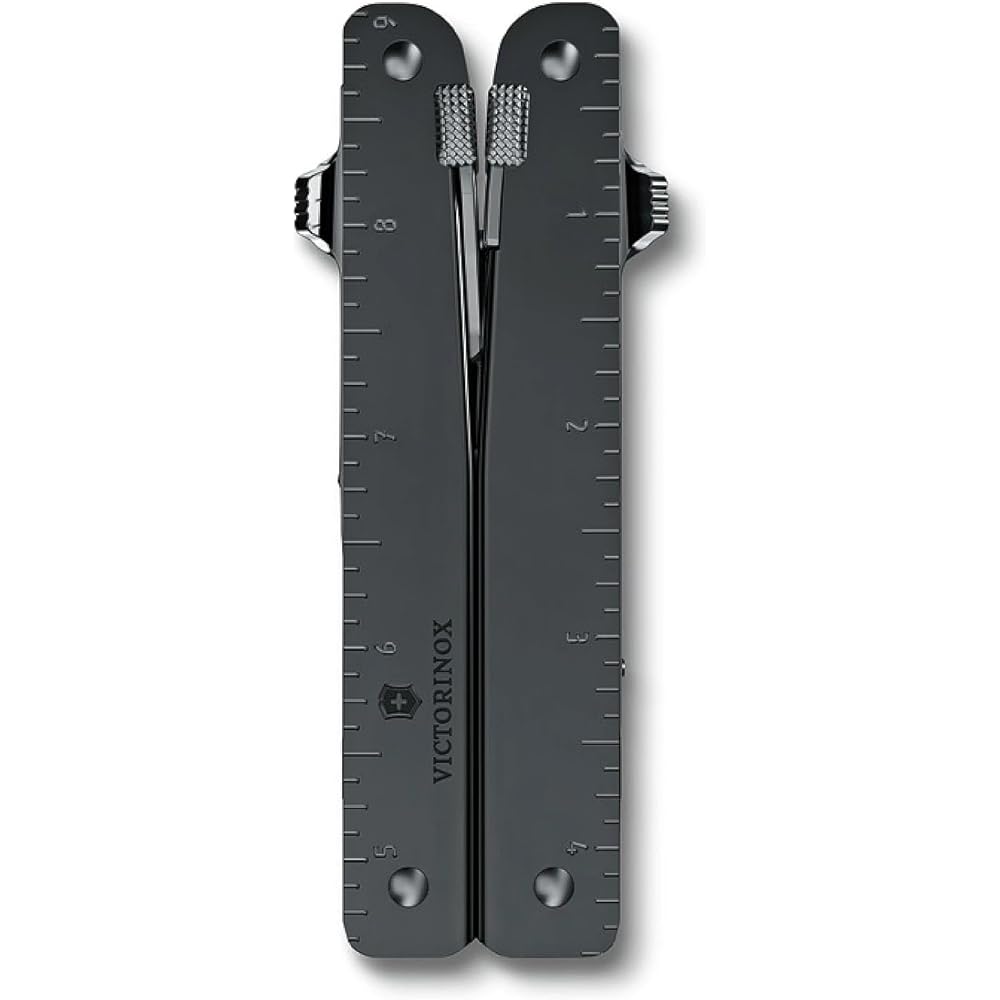 VICTORINOX Swiss Tool MXBS Black with Nylon Case Swiss Army Knife Multifunctional Knife Pliers Swiss Made Multitool with 26 Functions with Lock [Domestic Genuine Product] 3.0326.M3N