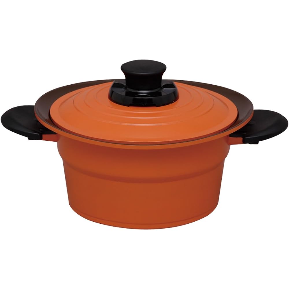 Iris Ohyama Water-free pot 20cm deep orange MKS2-P20