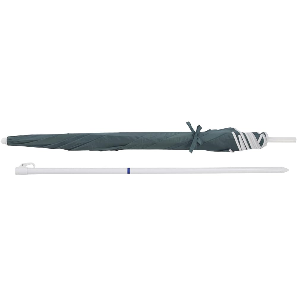 Captain Stag (CAPTAIN STAG) Parasol Umbrella Sun Shade UV Protection Parasol Diameter 200 x Height 210cm Black My Buddy M-1573/UD-72