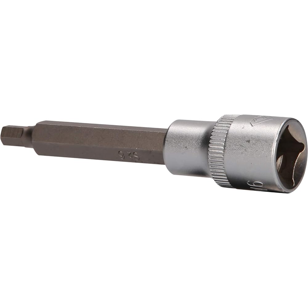 KS Tools 1/2" Hex Bit Socket Length 100mm 6mm BT022871
