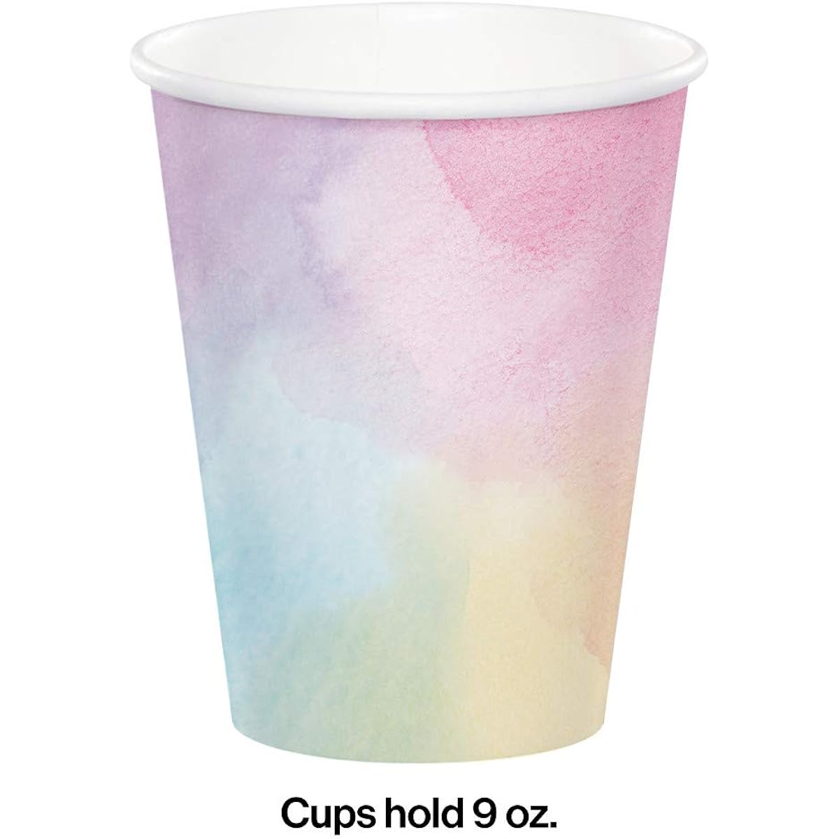 24 iridescent party cups