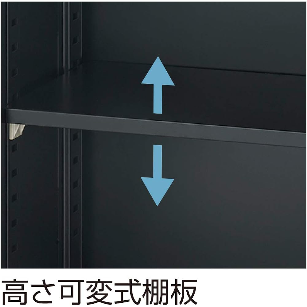 Nakabayashi Desk Turner 600×800mm Black ND-723-BK
