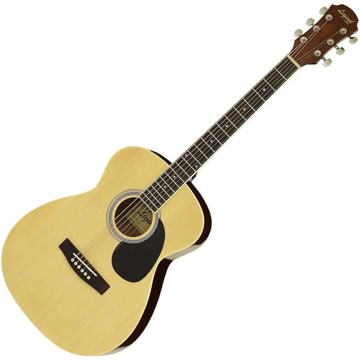 LEGEND FG-15 Natural Acoustic Guitar Beginner Set 12 Piece Set Legend