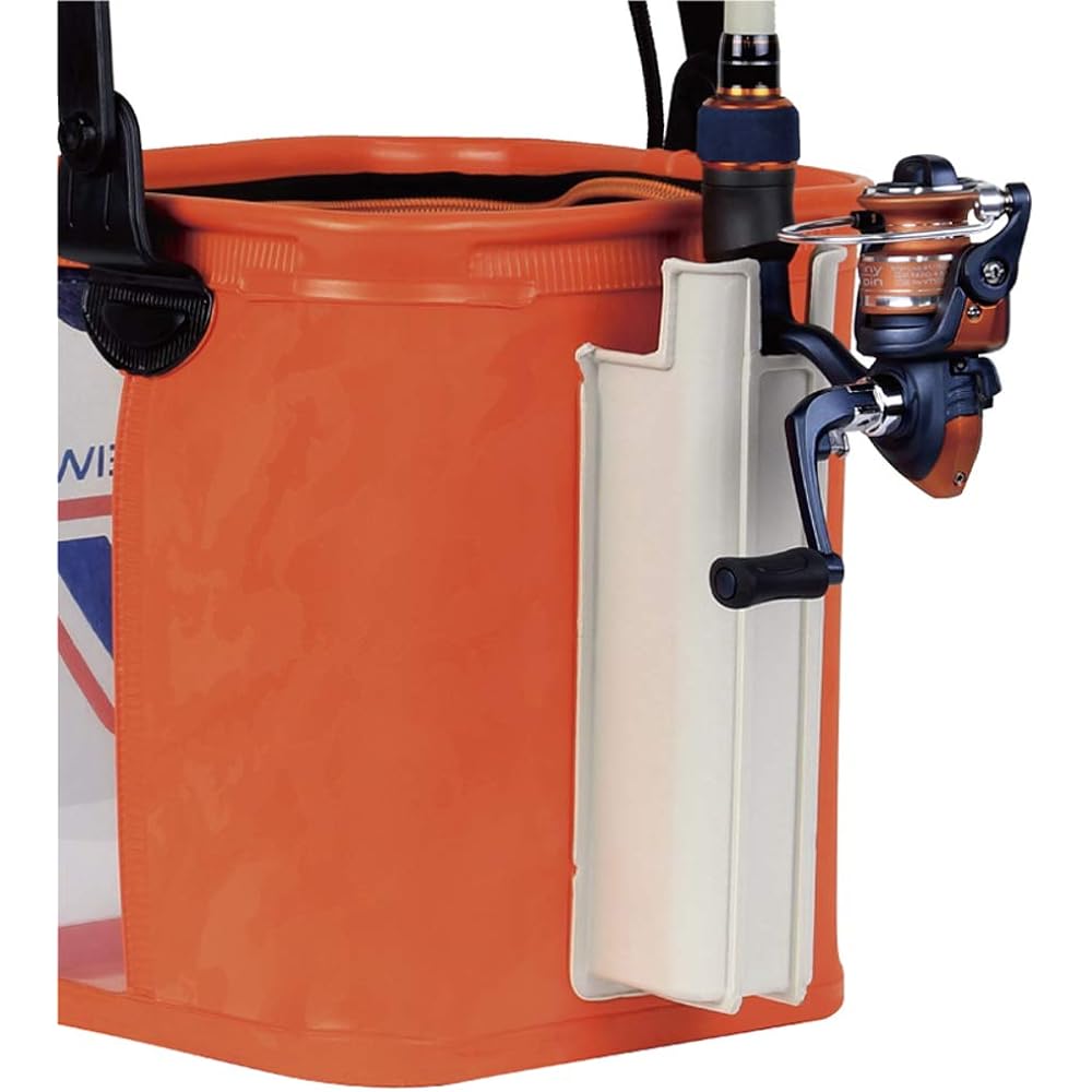 VICEO Rod Holder See-Through Live Bucket 21cm