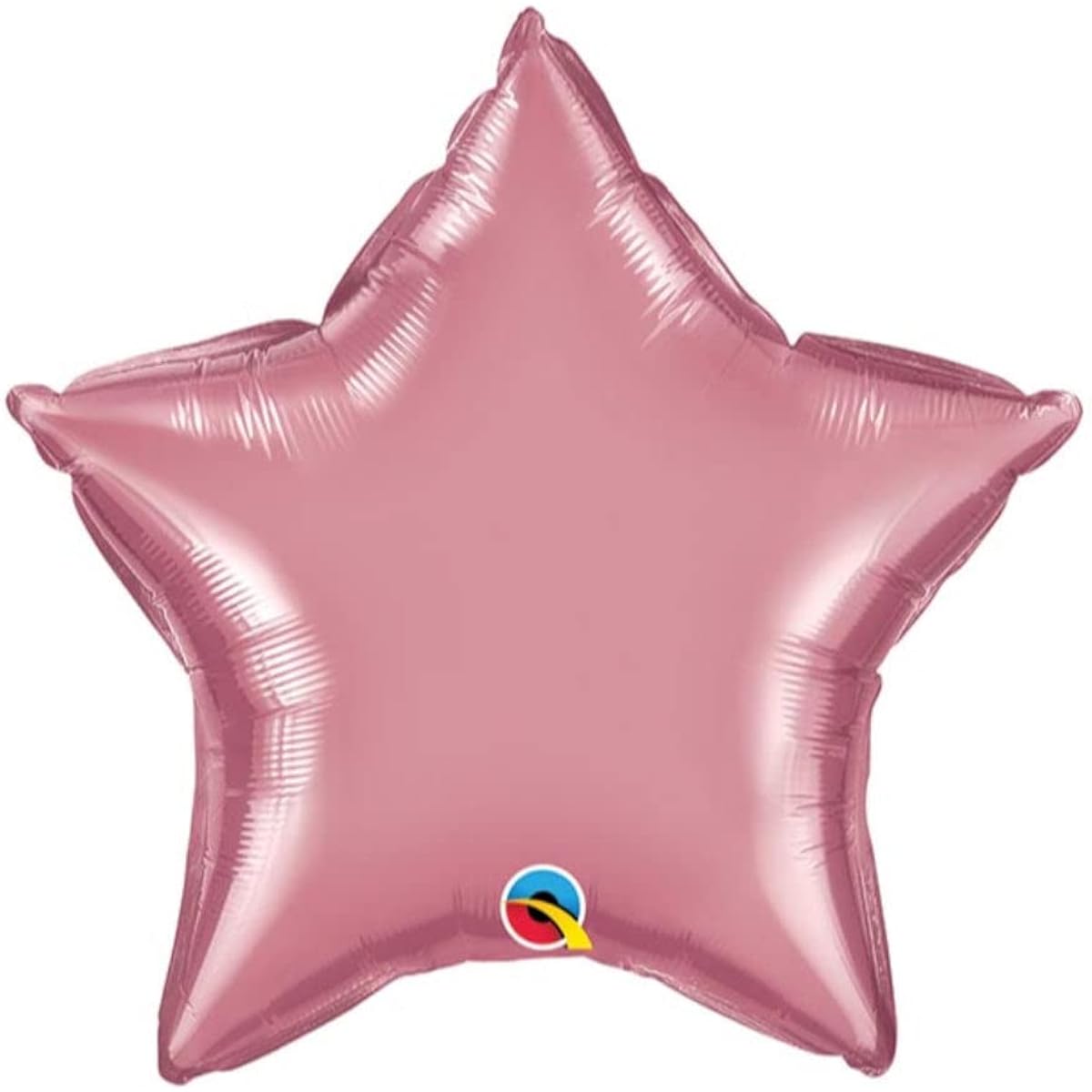 Qualatex 20" Star - Chrome Mauve Foil Mylar Balloon