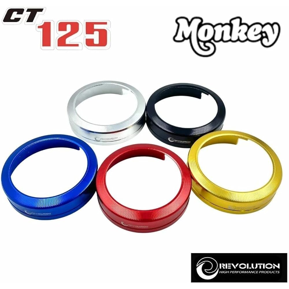 Honda Hunter Cub CT125 Ducks 125 Monkey 125 Common Meter Cover CT125 Monkey125 Meter Cover (Black)
