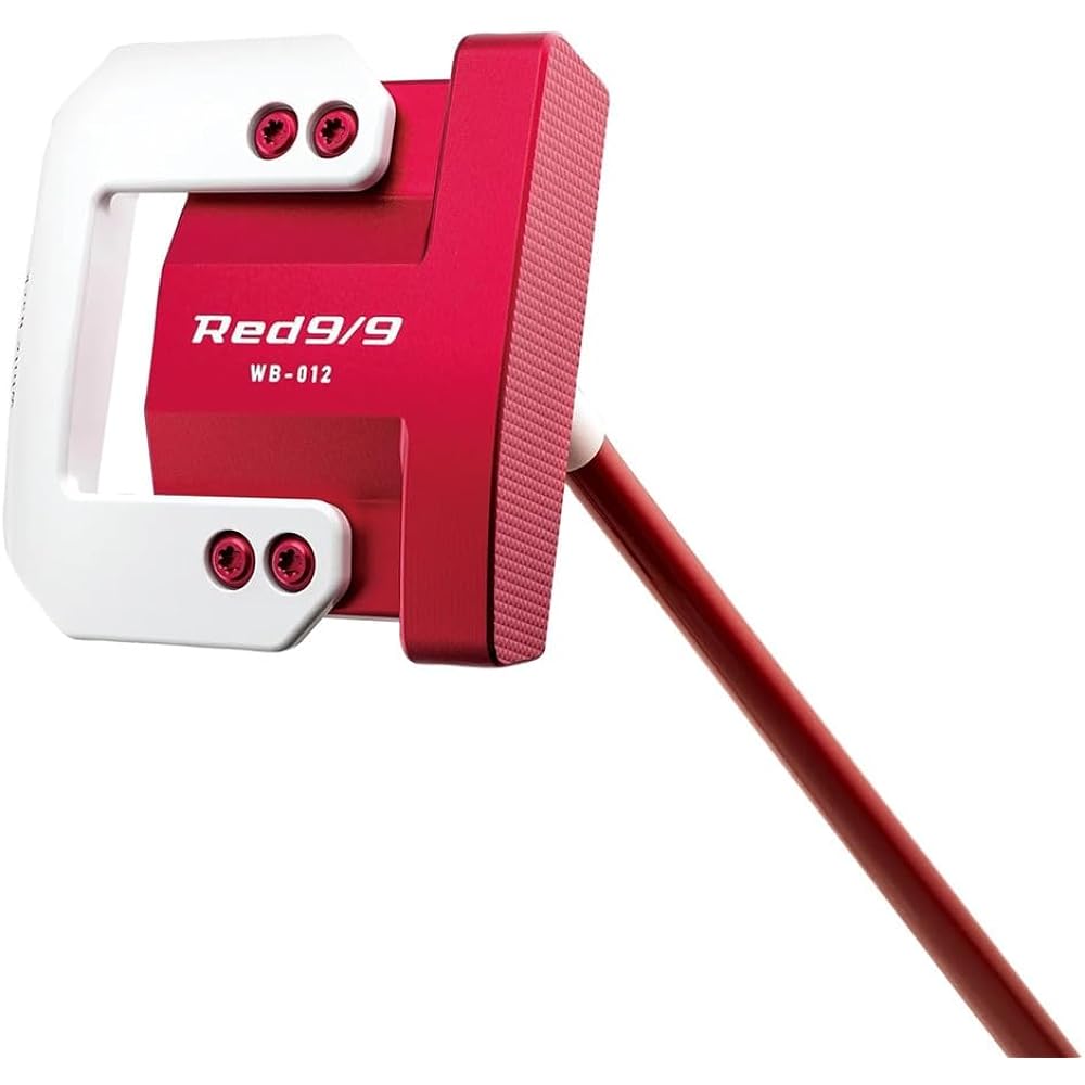 kasco Casco Japanese genuine product Red9/9 WB Akapata x Shiro white back putter 2022 model [Next day delivery available]