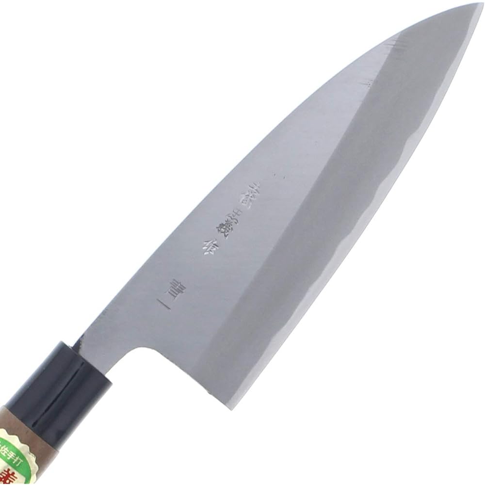 Tosa Knives Knife Polished Deba Knife Blue Steel No. 1 165mm