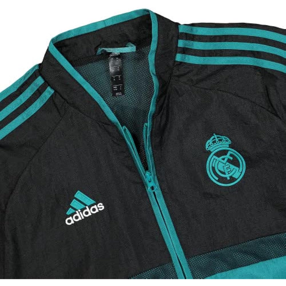 adidas Real Madrid Lined Mesh Woven Jacket Training Wear