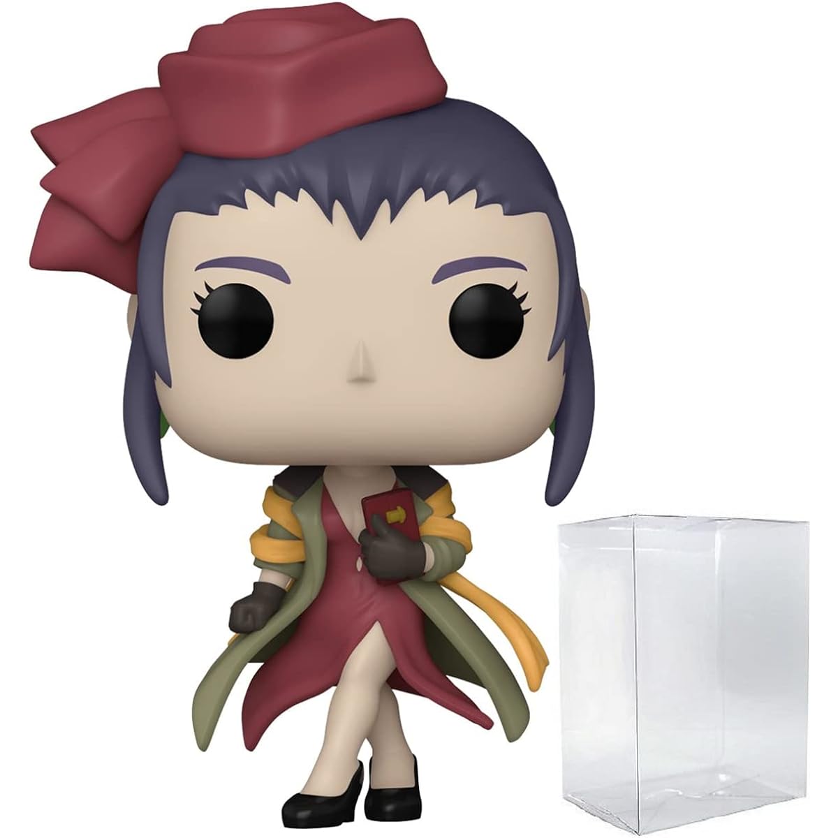 POP Cowboy Bebop - Faye Valentine Funko Pop! Vinyl Figure (Includes Compatible Pop Box Protector Case), Multicolor, 3.75 Inch