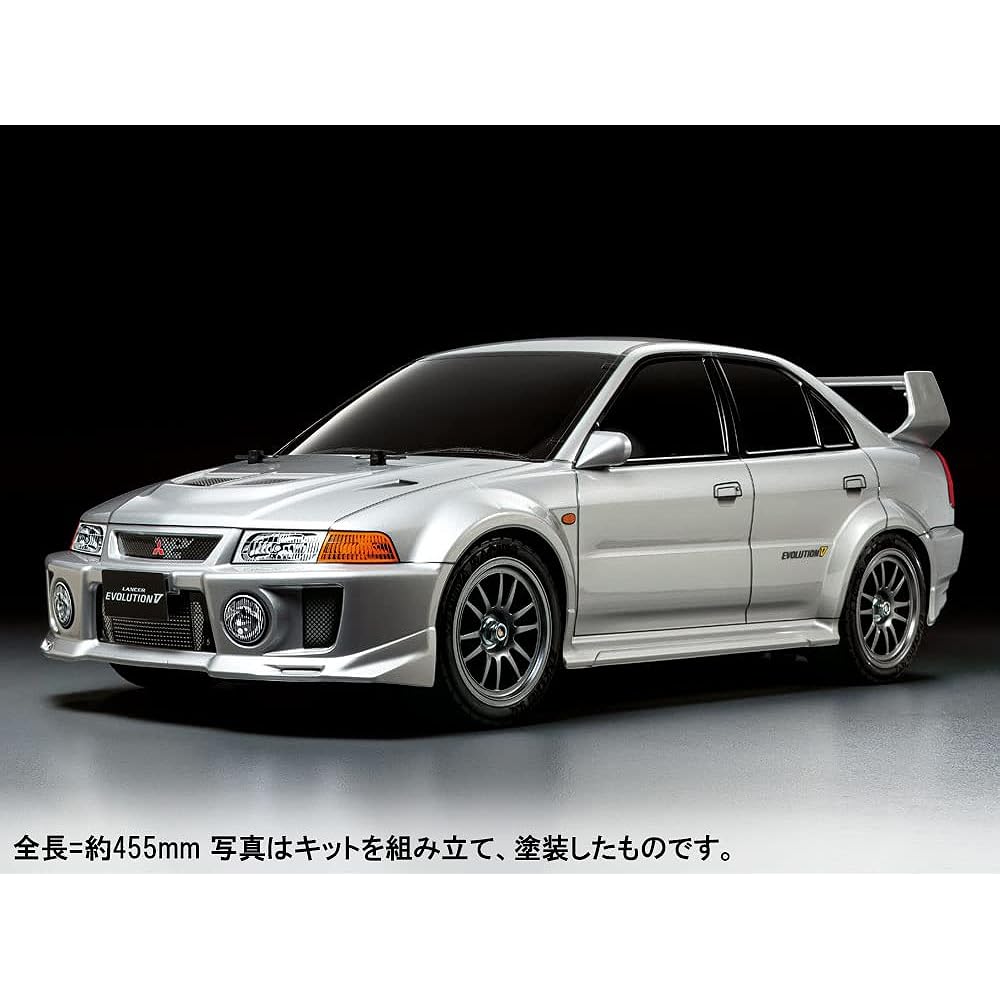 Tamiya 1/10 Electric RC Car Series No.713 1/10RC Mitsubishi Lancer Evolution V (TT-02 Chassis) 58713