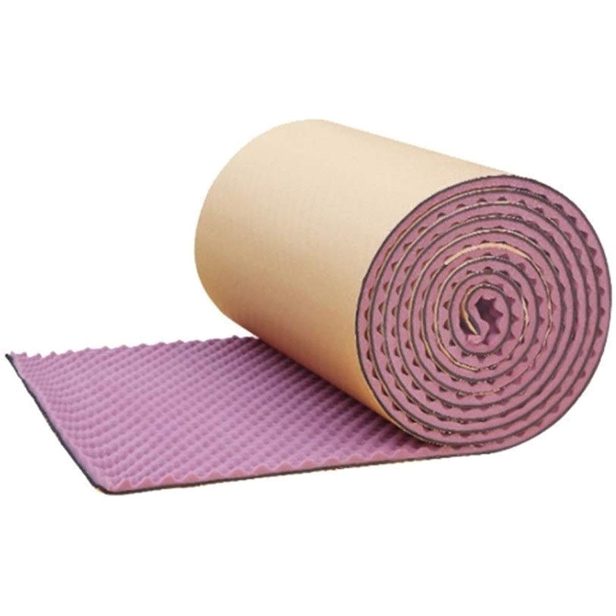 1 square meter sound absorbing cotton, self-adhesive durable acoustic panel color fireproof soundproof roll (black) (purple)