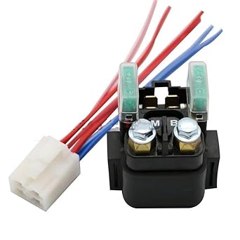 Motorcycle Starter Relay 12V Motorcycle Motor Starter Relay Solenoid For Yamaha YZF-R1 YZF-R6 YZF600 YZF1000 BT1100 TDM850 TDM900 R3 R25 XJ6
