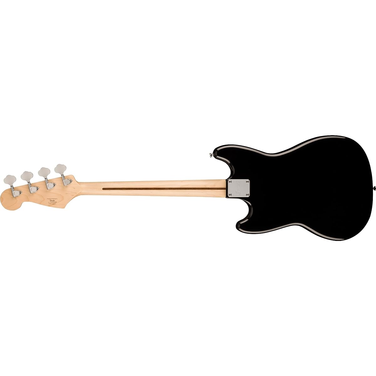 Squier by Fender Squier Electric Bass Sonic™ Bronco™ Bass, Laurel Fingerboard, White Pickguard, Black Soft Case Included