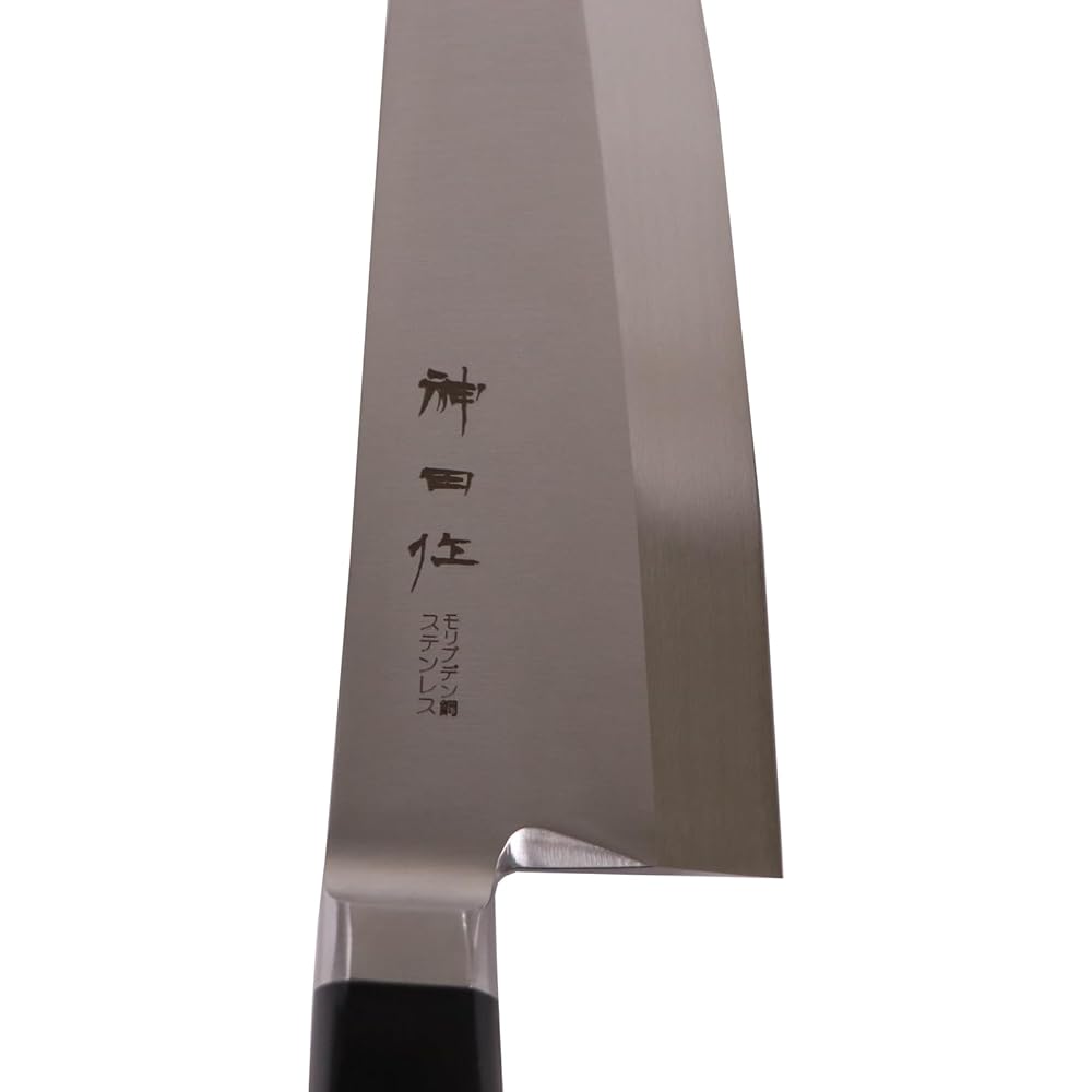 Kanda Kanda-made Deba Knife 21cm Made in Japan For Commercial Use With Base Sashimi Fish Molybdenum Steel Black Plywood 129098