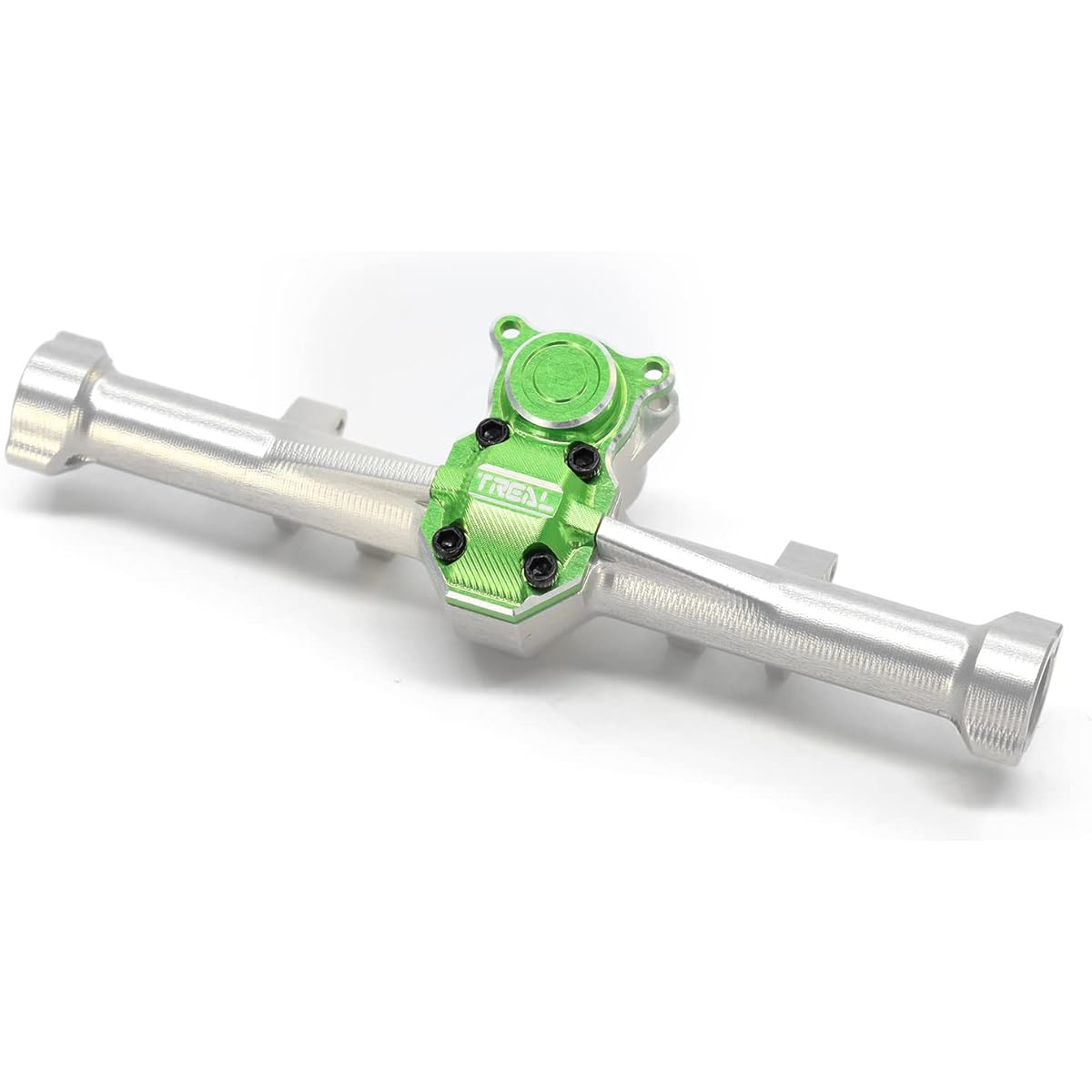 Treal SCX24 Rear Axle Aluminum 7075 Differential Housing for Betty (Silver Green)