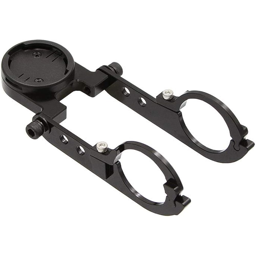 REC-MOUNTS Cateye GPS Combo Mount. (Double-sided narrow type, with bottom adapter) Compatible with AVVENTURA CC-GPS200 [CAT3-Narrow19+GP]