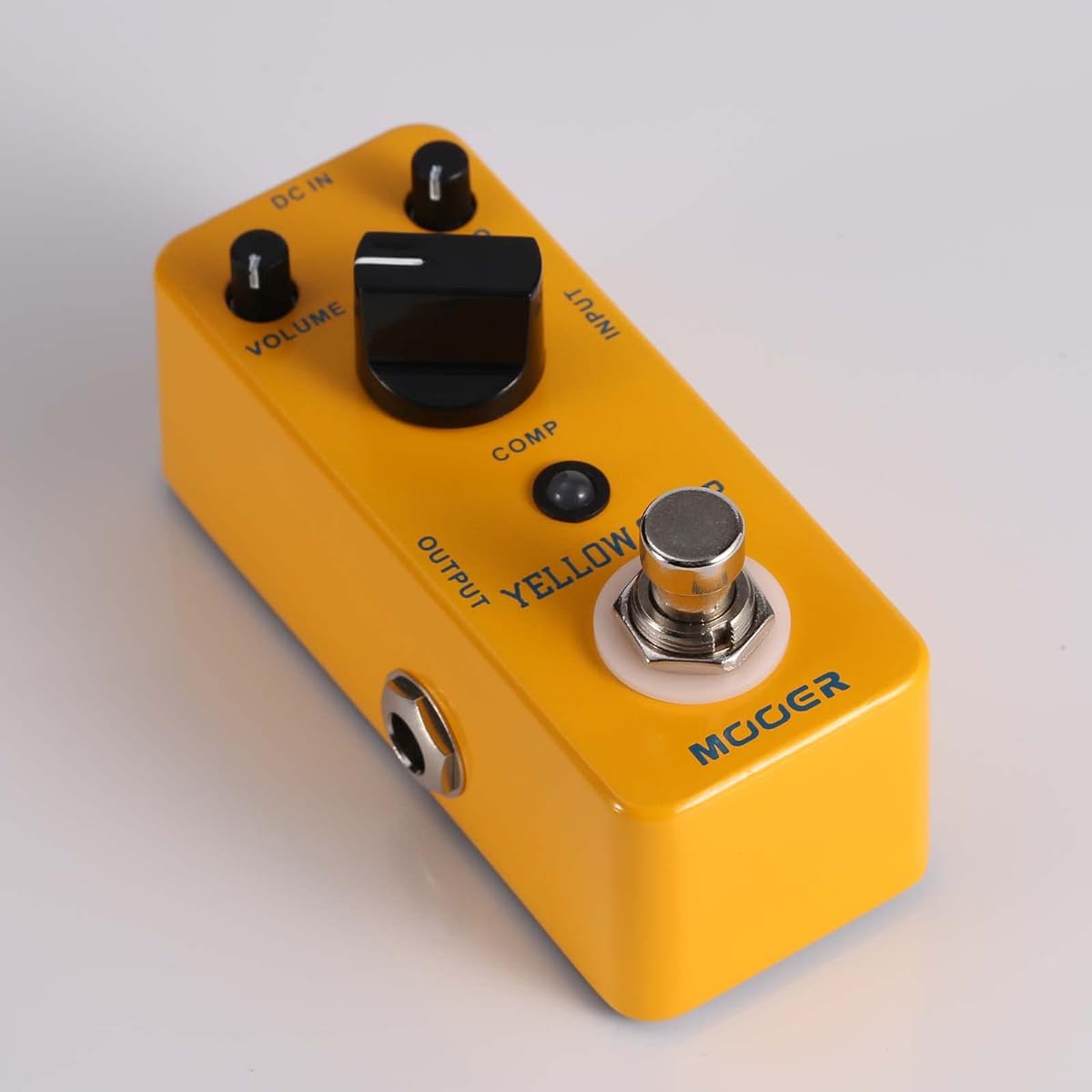 MOOER Yellow Comp Guitar Bass Compressor Guitar Compression True Bypass EQ Volume Adjustable Mini Size Portable