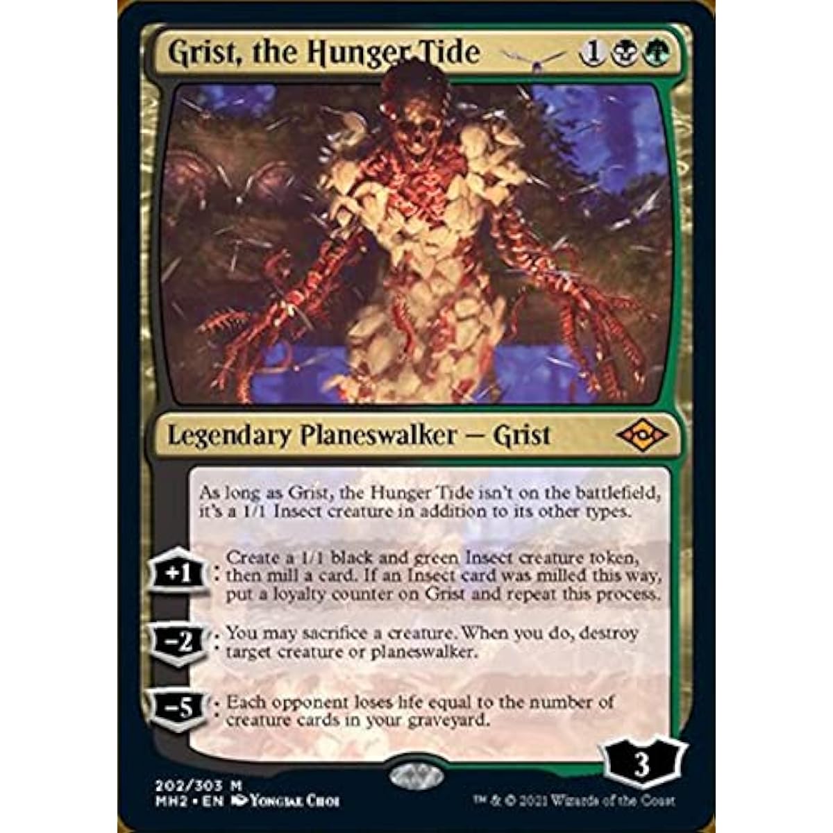 Magic: The Gathering - Grist, Famine Tide (202) - Modern Horizons 2