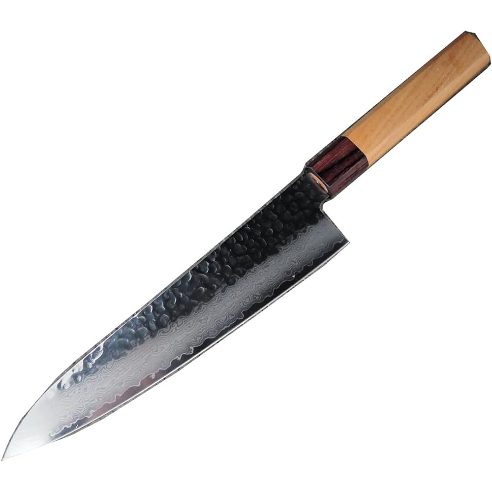 Takayuki Sakai 33 layer Damascus VG10 cut Wagyu sword 210mm 07475