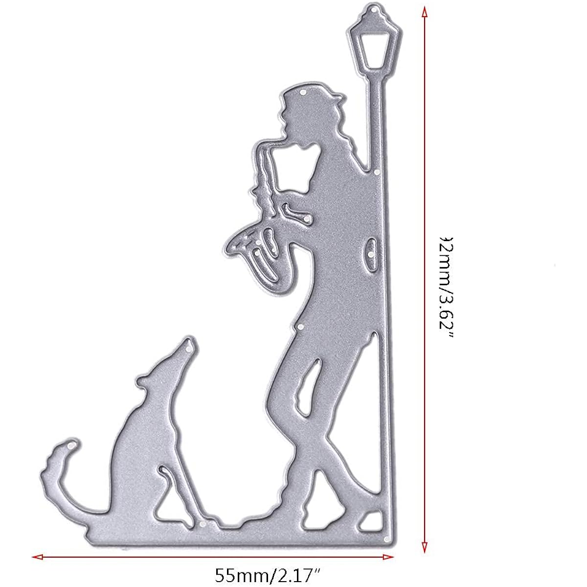 Saxophone metal die cut, card making clearance, embossing dies for scrapbooking, DIY album paper card decoration