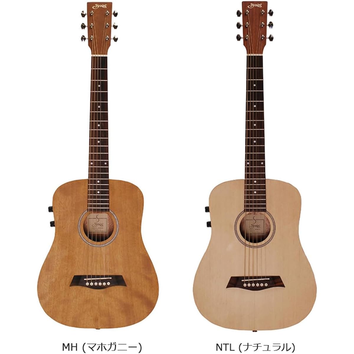 S.Yairi YM-02E Elementary school students can play from the first grade! Kids guitar beginner set Acoustic guitar for children MH mini guitar Electric acoustic guitar S Yairi