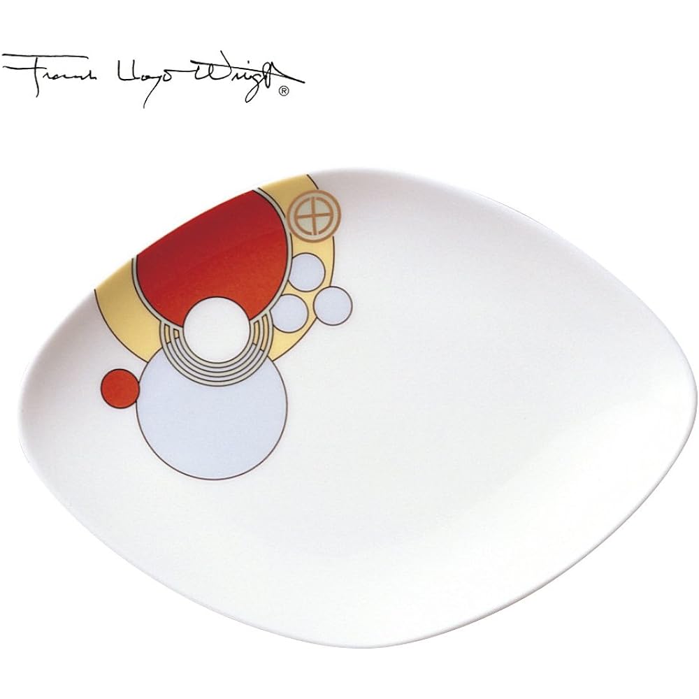 Noritake Noritake Diamond Plate (Pair Set) 20cm Frank Lloyd Wright Imperial 2 Pieces Bone China P97248/4614
