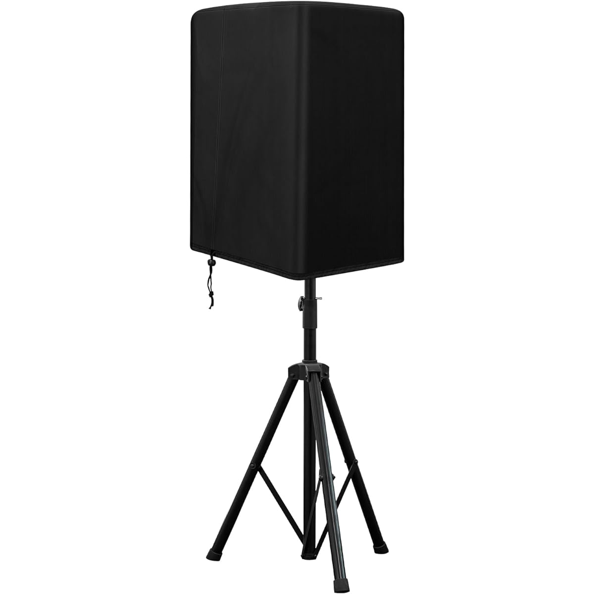 Feionar Speaker Cover for 15" PA/DJ Powered Speaker Mounted on Stand Outdoor Speaker Cover UV Protection Waterproof Dustproof 600D Oxford Cloth (Black)
